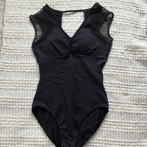 So Danca black leotard